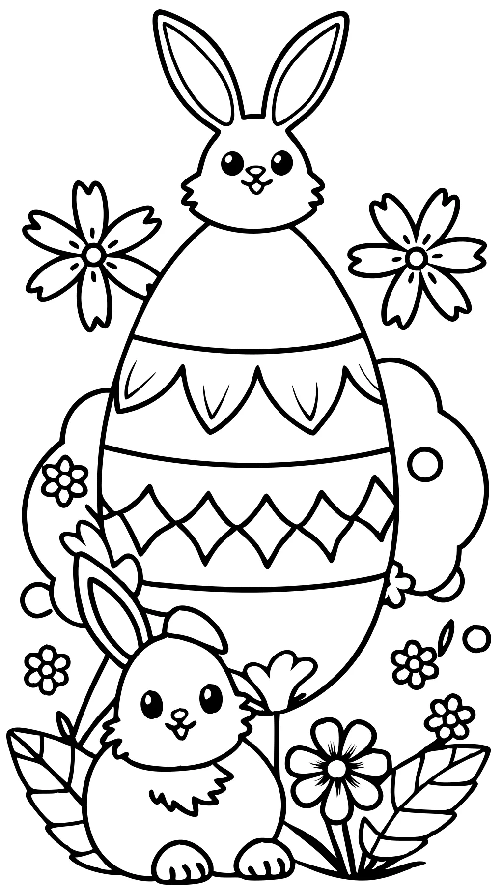 coloriages imprimables gratuits de Pâques